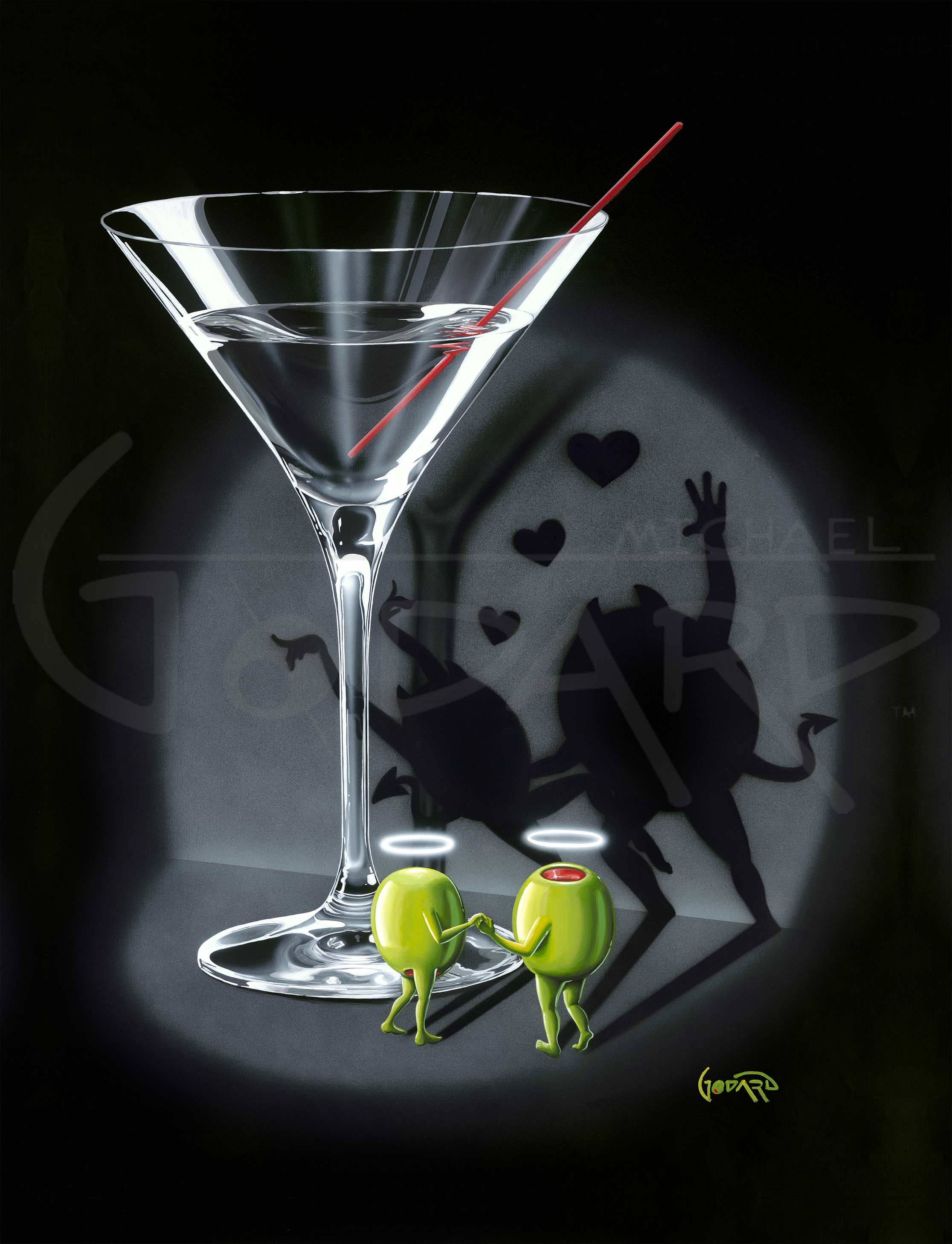 Michael Godard First Date Martini (AP)